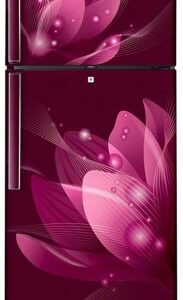Samsung 324 L 3 Star Inverter Frost-Free Double-Door Refrigerator (RT34M5438R8/HL, Saffron Red)