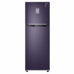 Samsung 253 L 3 Star Frost Free Double Door Refrigerator(RT28M3743UT/HL, Pebble Blue, Convertible, Inverter Compressor)