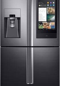 Samsung 810 L Frost Free Side by Side Inverter Technology Star Convertible Refrigerator  (Black Caviar, RF28N9780SG/TL)