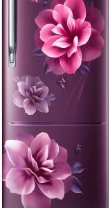 Samsung 192 L Direct Cool Single Door 3 Star Refrigerator with Base Drawer  (Camellia Purple, RR20R182ZCR/HL)