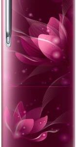 Samsung 212 L Direct Cool Single Door 5 Star Refrigerator  (Blooming Saffron Red, RR22N385XR8/HL)