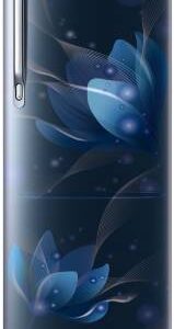 Samsung 212 L Direct Cool Single Door 4 Star Refrigerator  (Blooming Saffron Blue, RR22N385YU8/HL)