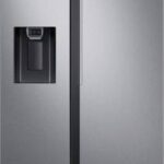 Samsung 676 L Frost Free Side by Side Inverter Technology Star Refrigerator  (Silver, RS74R5101SL)