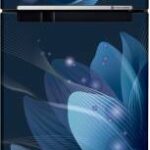 Samsung 253 L Frost Free Double Door 3 Star Refrigerator  (SAFFRON BLUE, RT28R3053U8/HL)