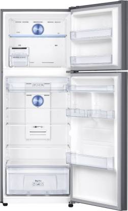 Samsung 415 L Frost Free Double Door 4 Star Refrigerator (Easy Clean Steel, RT42M553ESL/TL) - Image 2