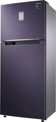 Samsung 465 L Frost Free Double Door 3 Star Refrigerator (Pebble Blue, RT47K6238UT) - Image 3