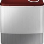 Samsung 7.2 kg Semi Automatic Top Load Washing Machine Red, White, Grey  (WT72M3000HP/TL)