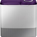 Samsung 7.2 kg Semi Automatic Top Load Washing Machine with In-built Heater Purple, White, Grey  (WT72M3200HL/TL)