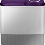 Samsung 7.5 kg Semi Automatic Top Load Washing Machine with In-built Heater Purple, White, Grey  (WT75M3200HL/TL)