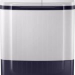 Samsung 8.2 kg Semi Automatic Top Load Washing Machine with In-built Heater White, Blue  (WT82M4000HL/TL)