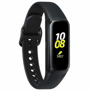 Samsung Galaxy Fit 2019, Smartwatch Fitness Band, Stress & Sleep Tracker, AMOLED Display, 5ATM Water Resistance, MIL-STD-810G, Bluetooth Active SM-R370 - International Version (Black)