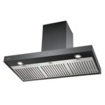 Hindware Brita 90 Cm, 1100 M3/hr, (SS Baffle Filter) Designer Chimney