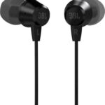 JBL C50HI Wired Headset with Mic  (Black, In the Ear)