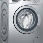 Bosch 7 kg Fully Automatic Front Load with In-built Heater Silver  (WAK24264IN)