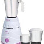 Inalsa Jazz 550-Watt Mixer Grinder with 3 Jars, (White)