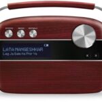Saregama Carvaan SC01/SC03 Portable Digital Music Player (Cherrywood Red)