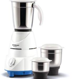 Eveready MG500i 500 W Mixer Grinder  (White, 3 Jars)